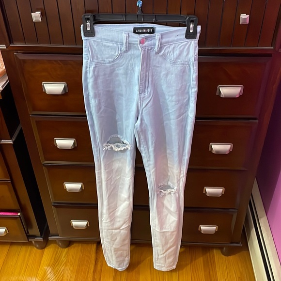 FN OMBRÉ DISTRESSED JEANS 😍 - Picture 1 of 3